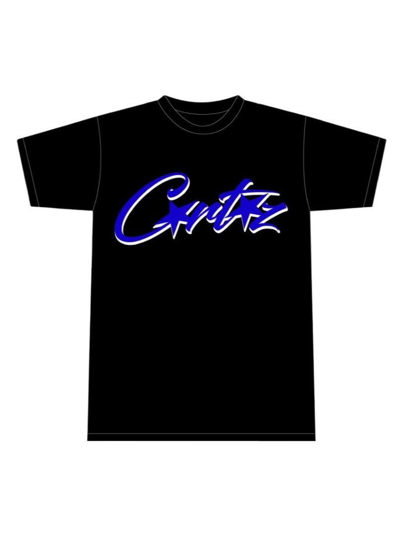 Corteiz Allstarz T-shirt – Black/Blue product image (1)