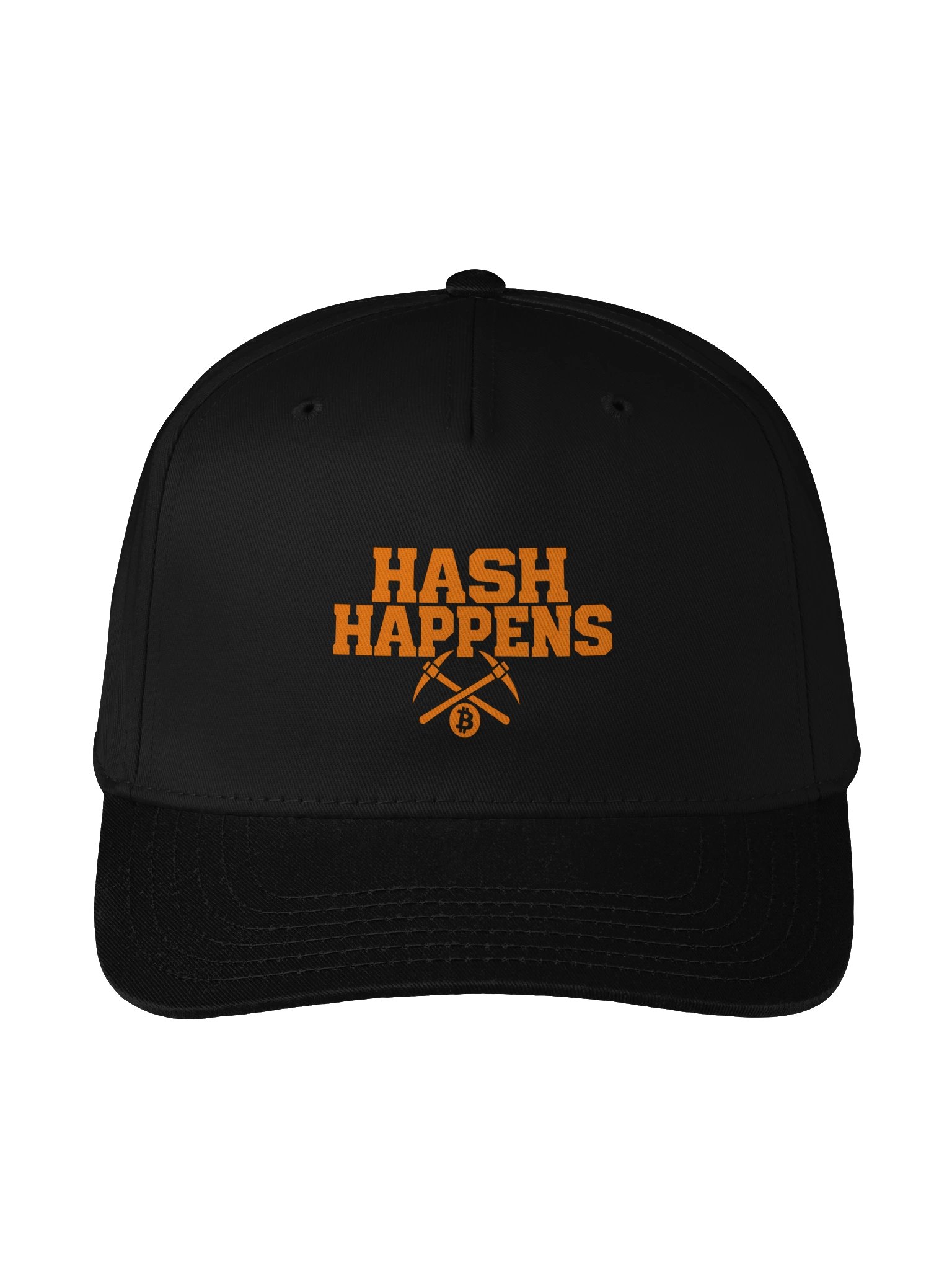 Hash Miner — Bitcoin Pickaxe Printed Cap product image (1)