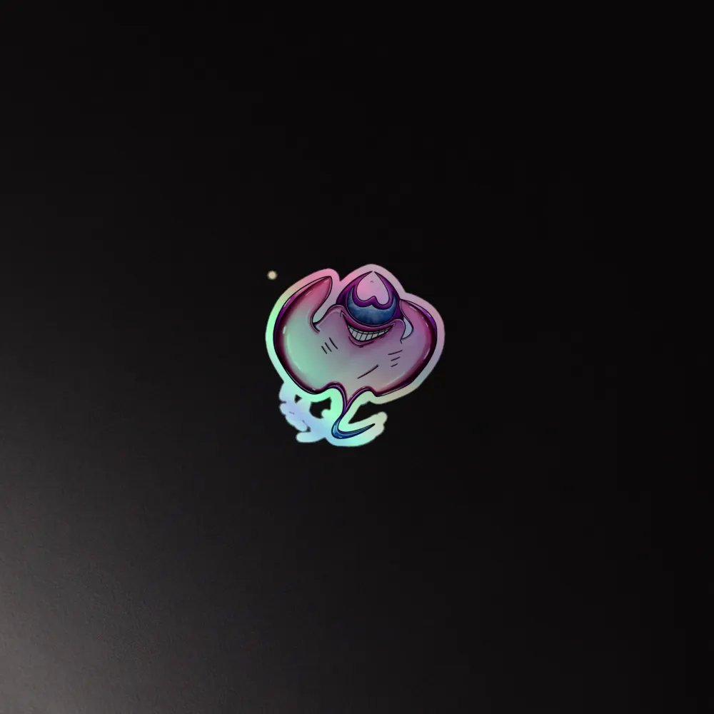 Whimsical Creature Holographic Sticker Sheet product image (4)