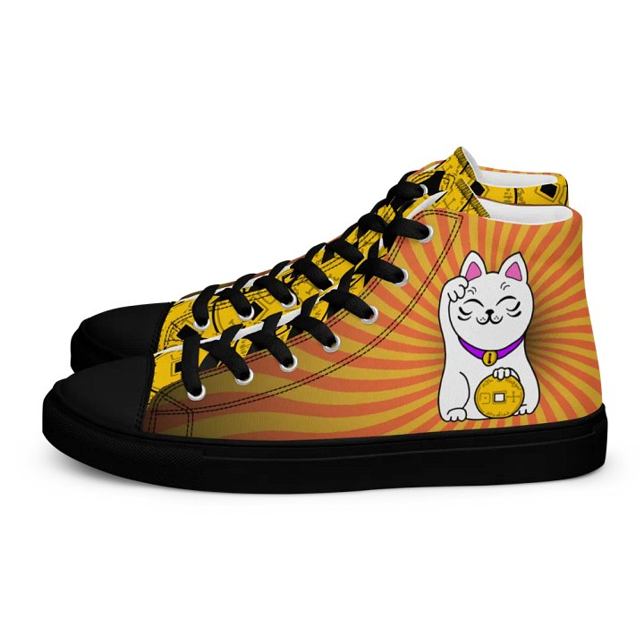 Maneki neko womans high tops product image (1)