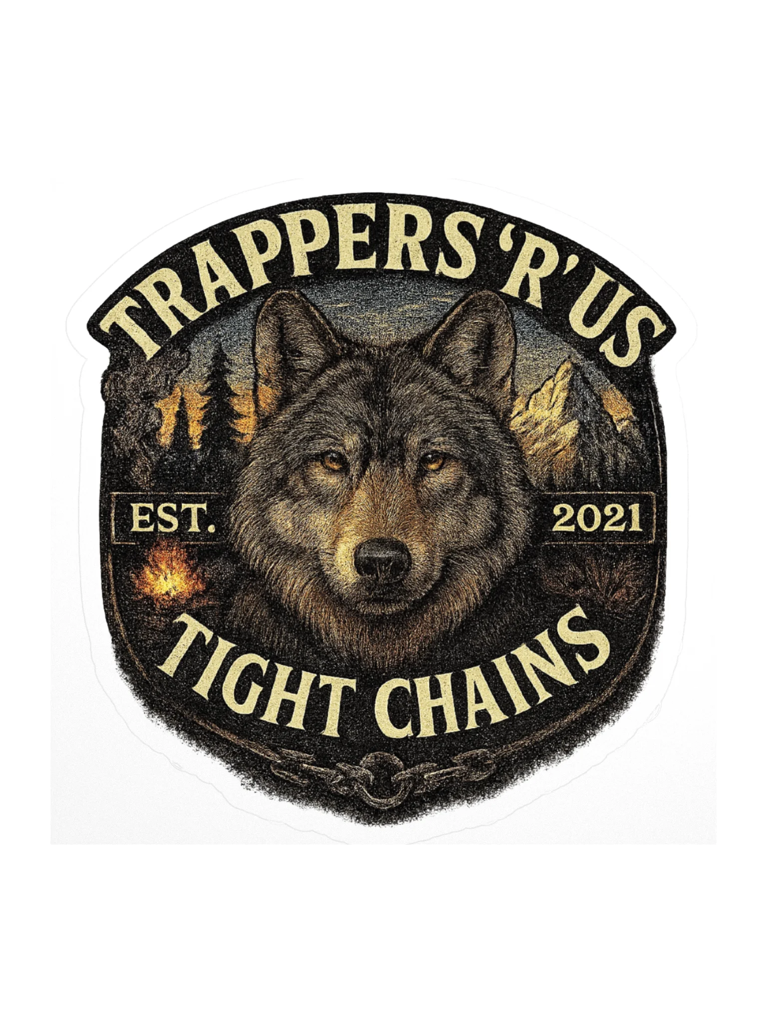 Tight Chains Sticker product image (1)