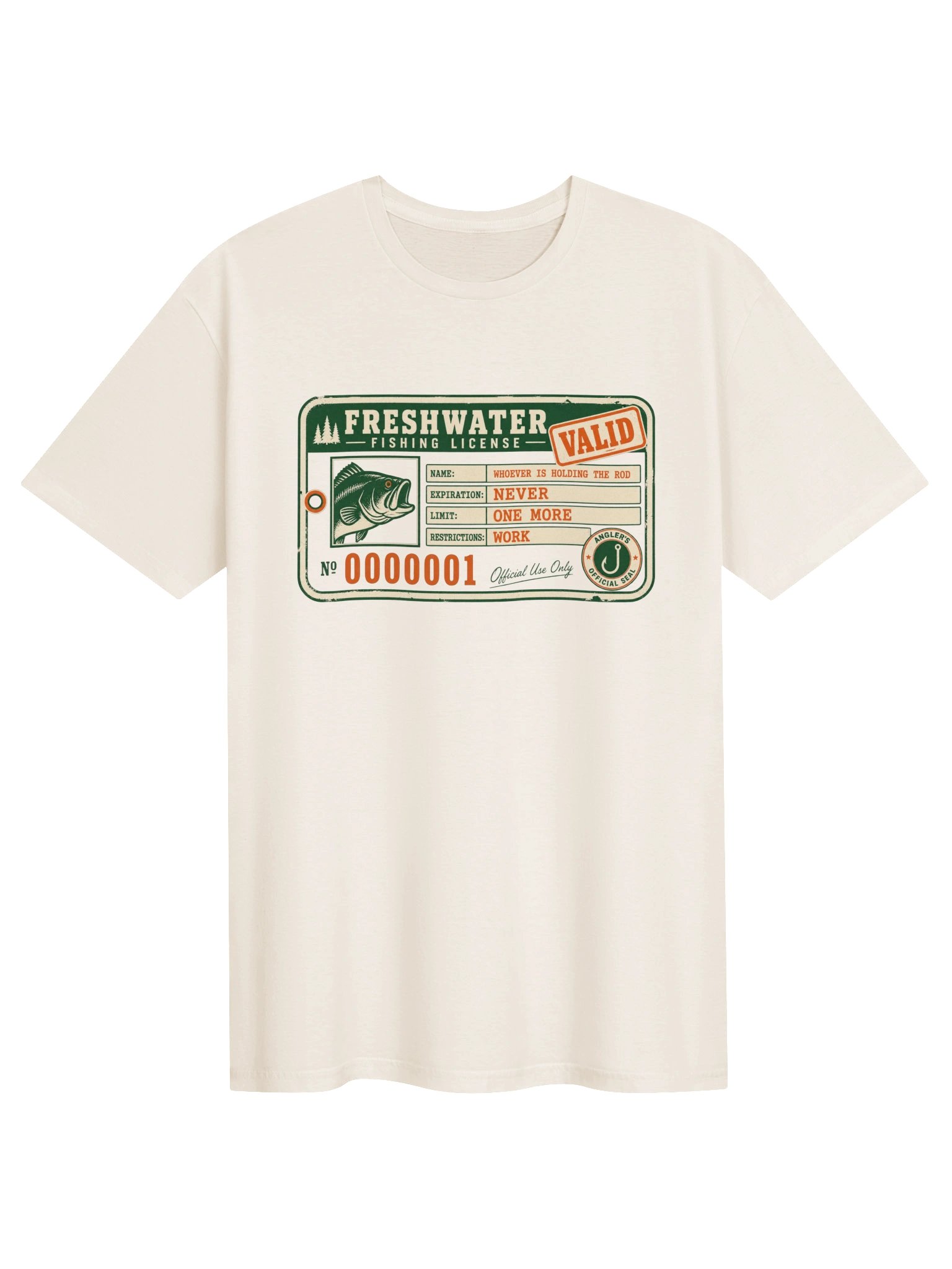 Licensed to Fish T-Shirt product image (1)