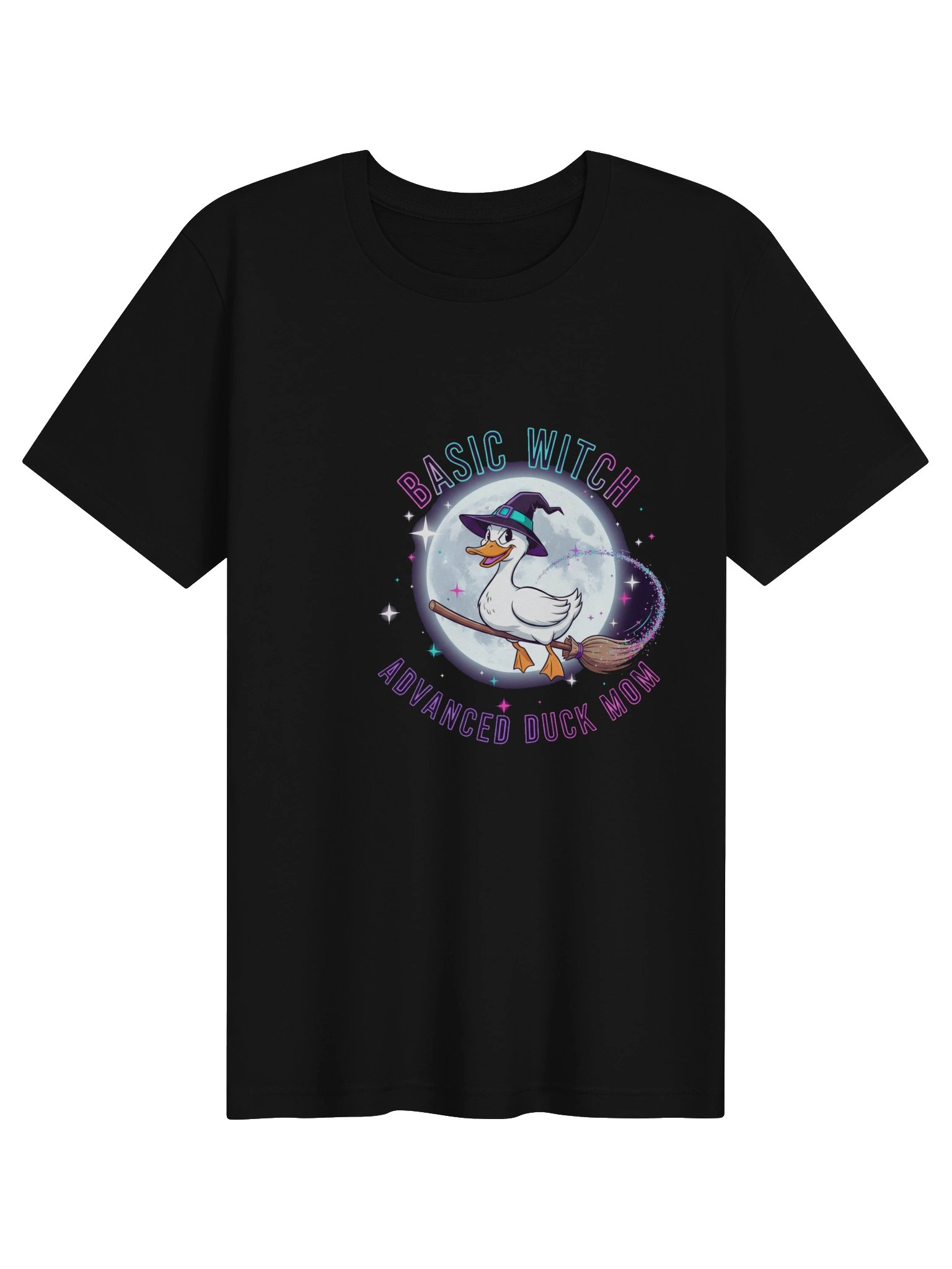 Basic Witch, Advanced Duck Mom Tee product image (1)
