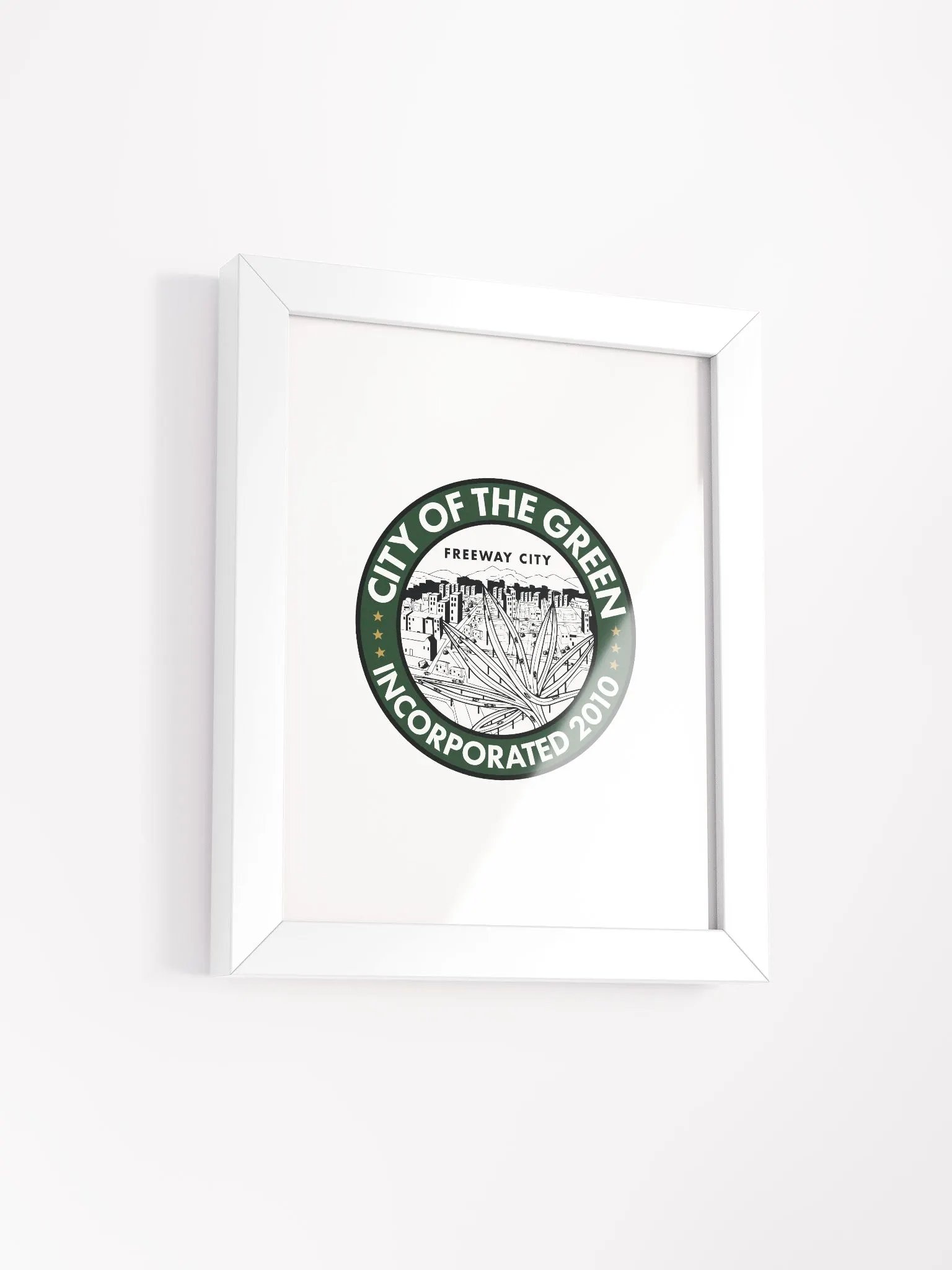 Freeway City Seal Matte Poster product image (2)