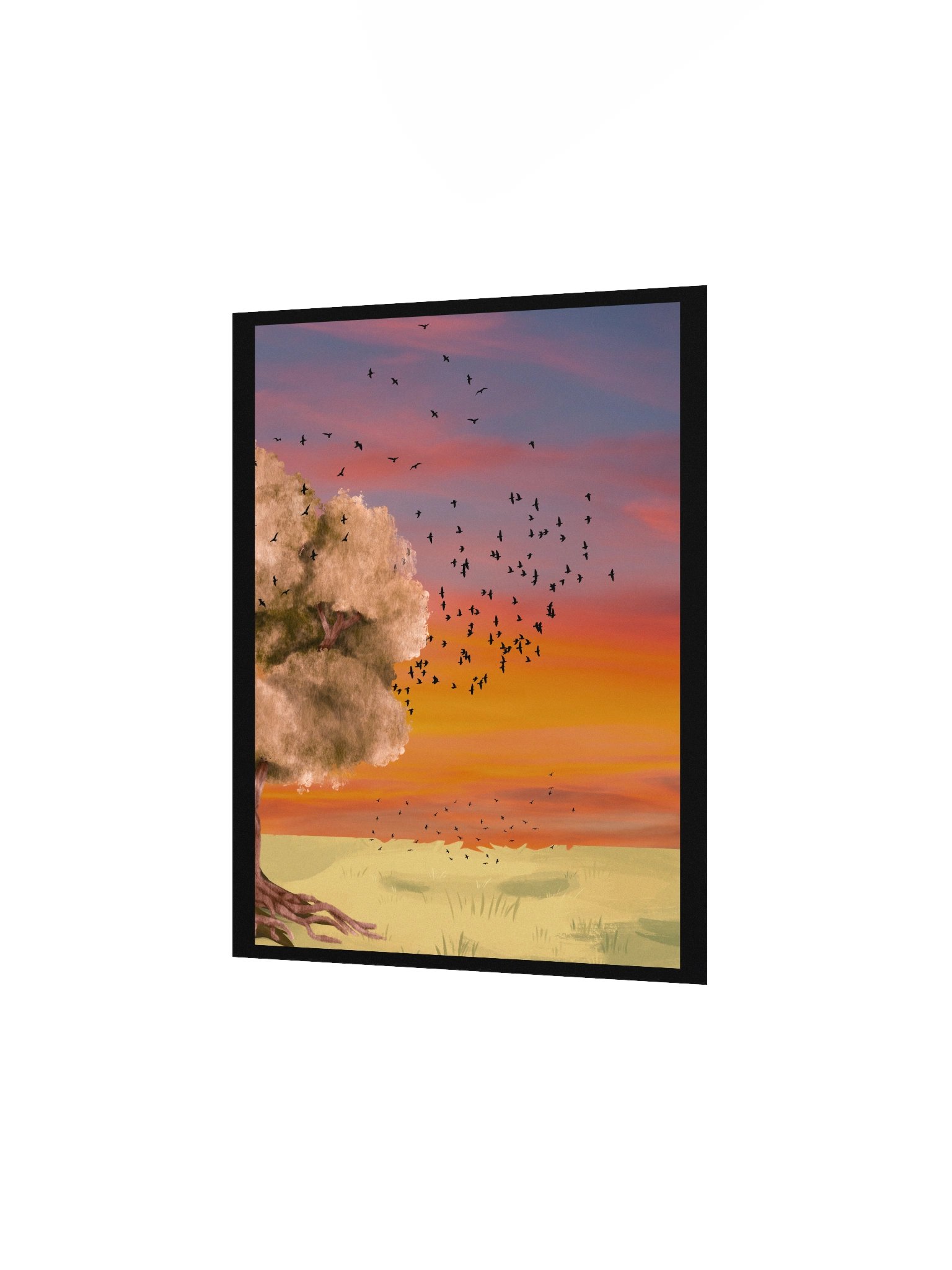 Starlings in Autumn Poster product image (7)