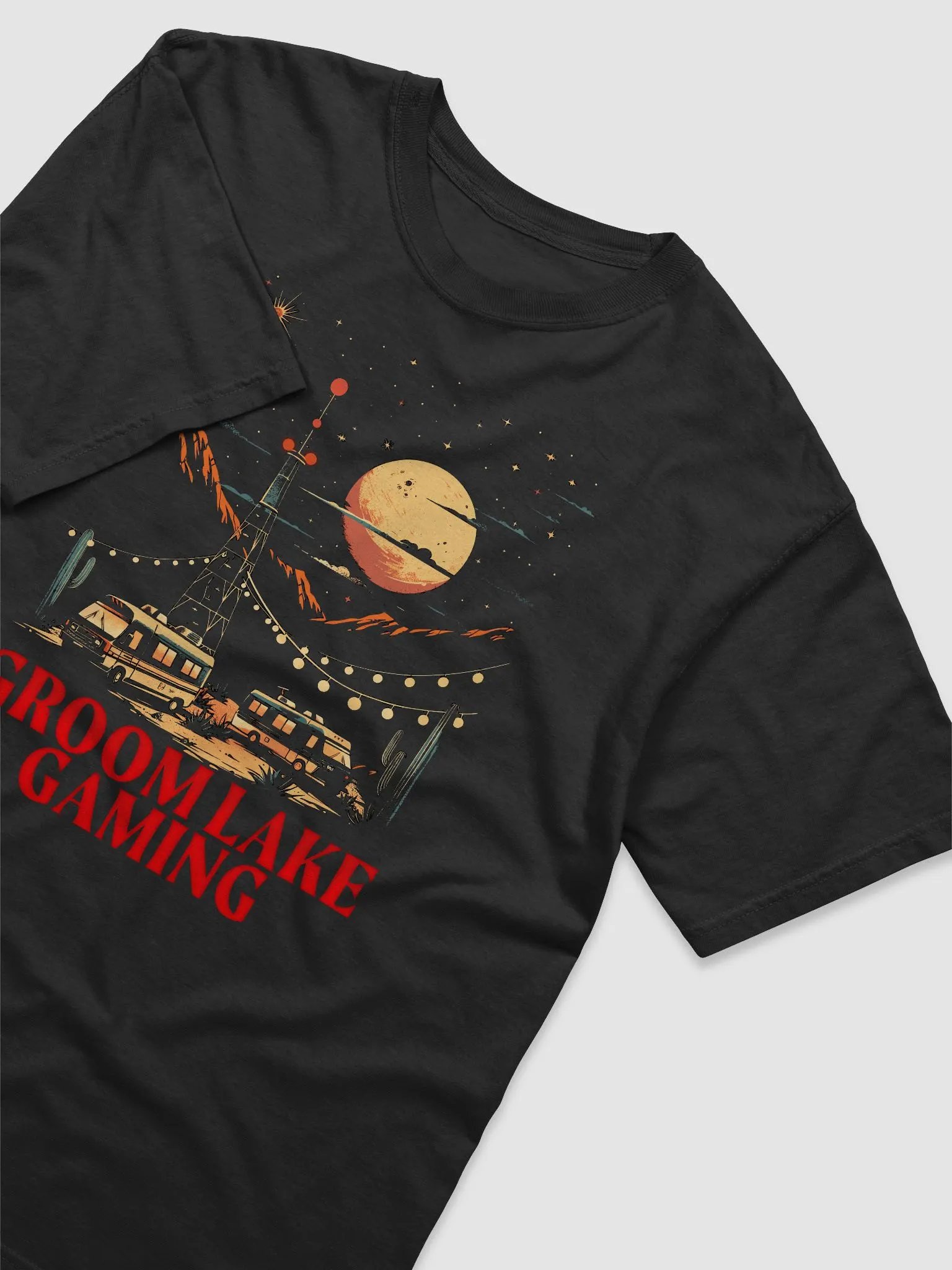 Groom Lake Gaming Camp Mens Tee product image (4)
