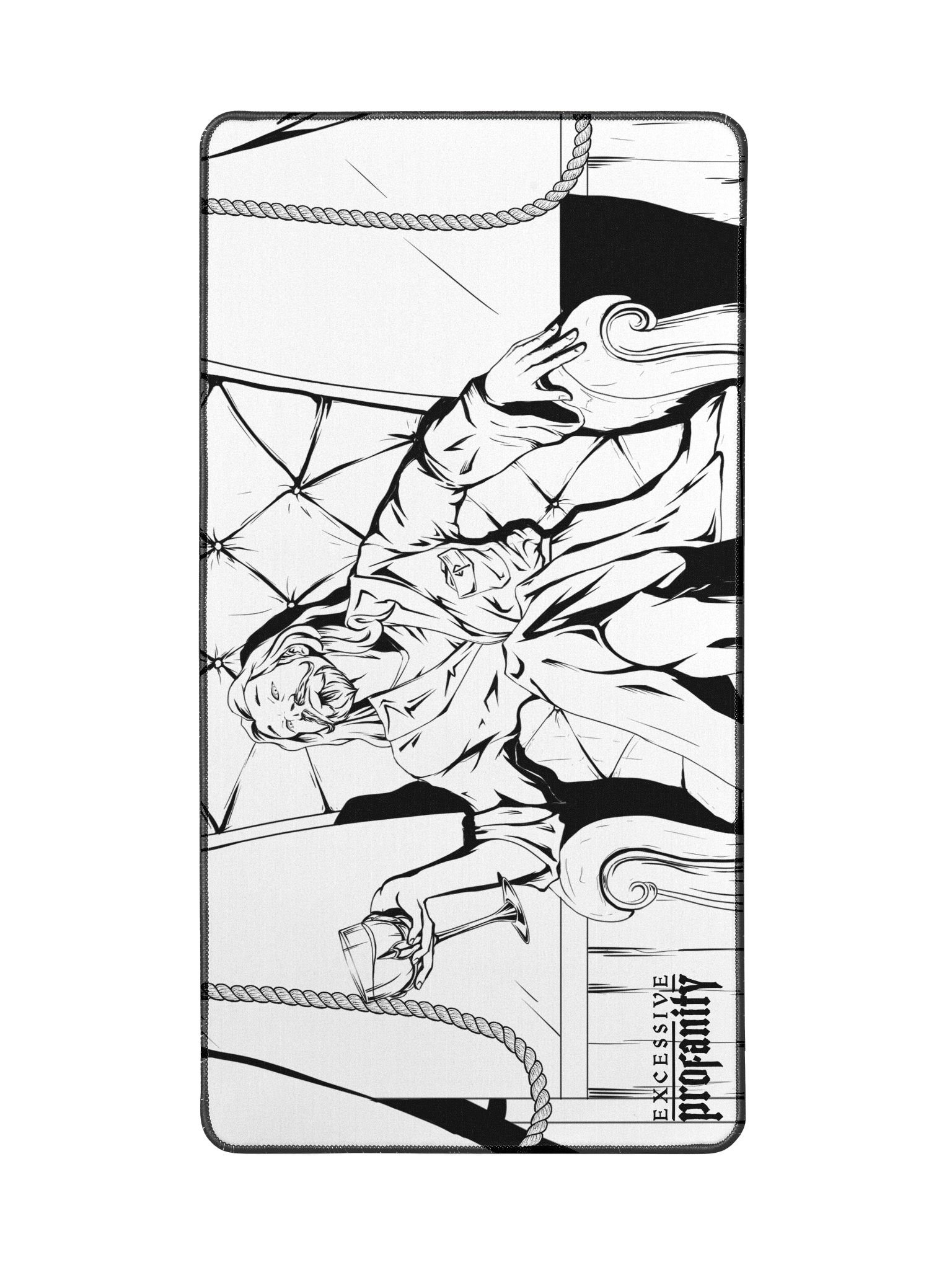 1st Anniversary Desk Mat (B&W) product image (3)