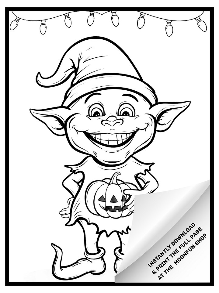 👨‍👩‍👧 Ultimate Family Halloween Bundle – 300+ Coloring Pages for All Ages product image (2)