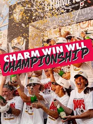The Maryland Charm are your 2026 WLL Champions! The full episode is out now on Spotify, Apple, and YouTube. 🎧 | Links in bio