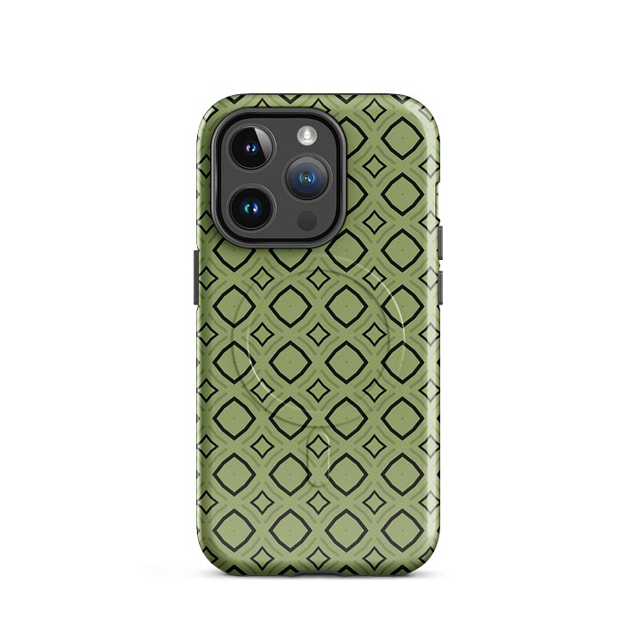 Bumble Delight iPhone 17 Tough MagSafe Case - Shockproof Dual-Layer Geometric Protective Cover product image (2)