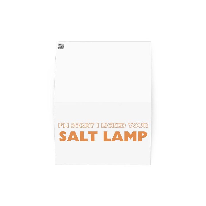 Postcard - genuine apology product image (2)