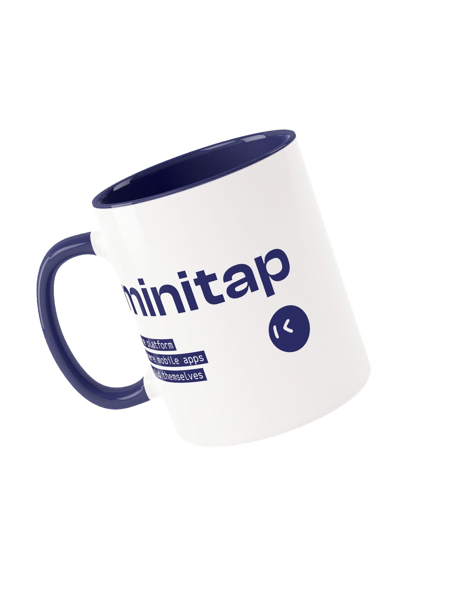 mug tap - White × Navy Edition product image (3)