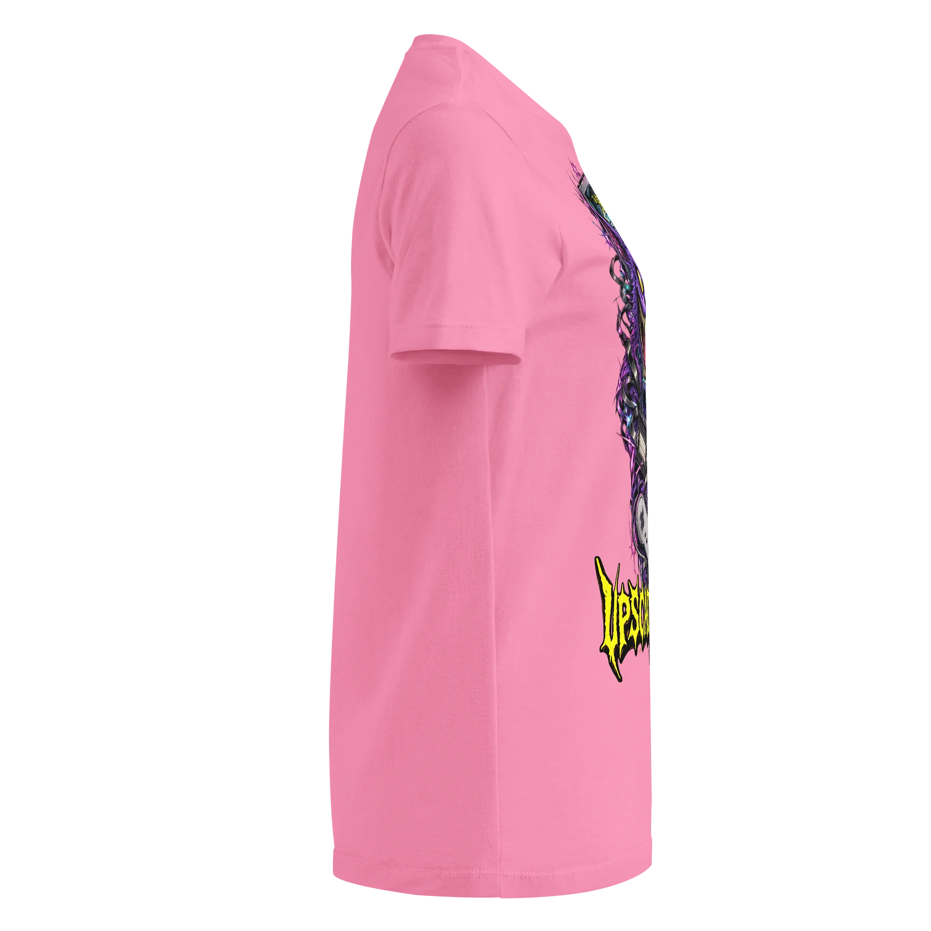 UE - Cheshy_Retro-Flash_Womens Soft-Style Tee_Pink product image (4)