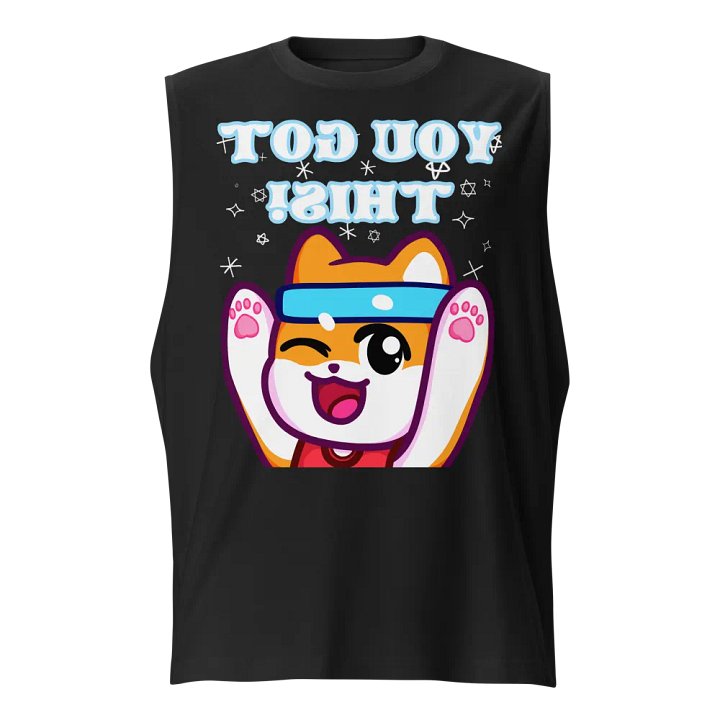 Motivational Shiba Muscle Tank product image (1)