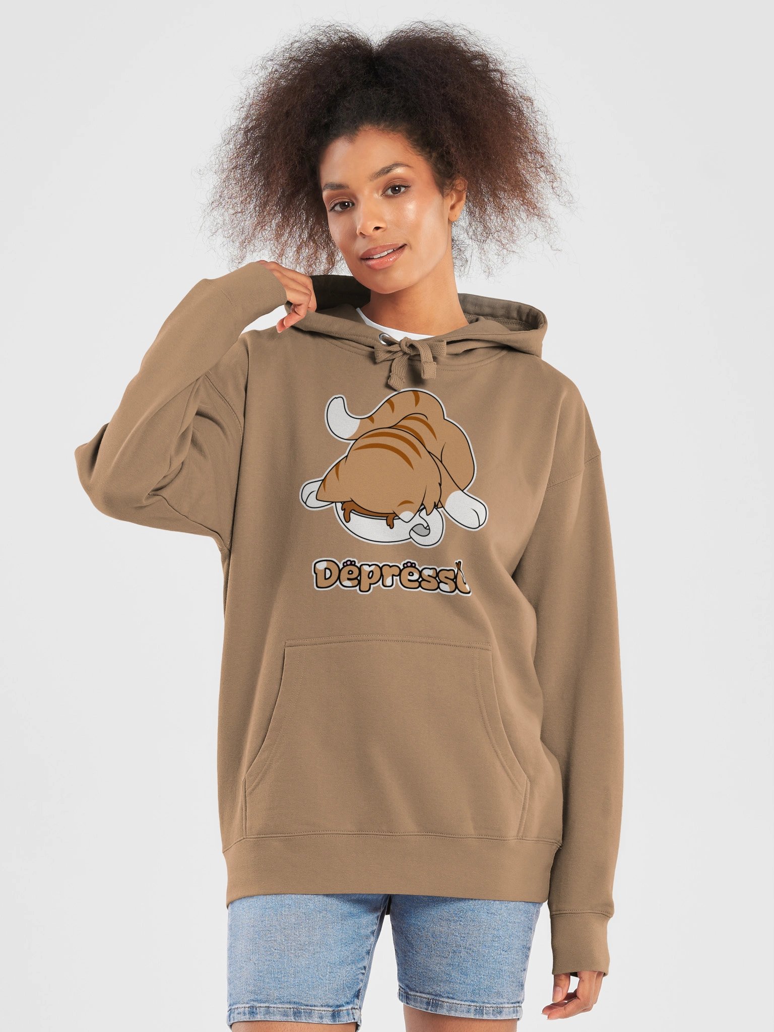 Depresso Pull Over Hoodie product image (5)