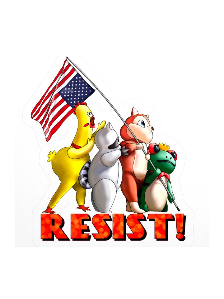 Resist! Sticker product image (3)