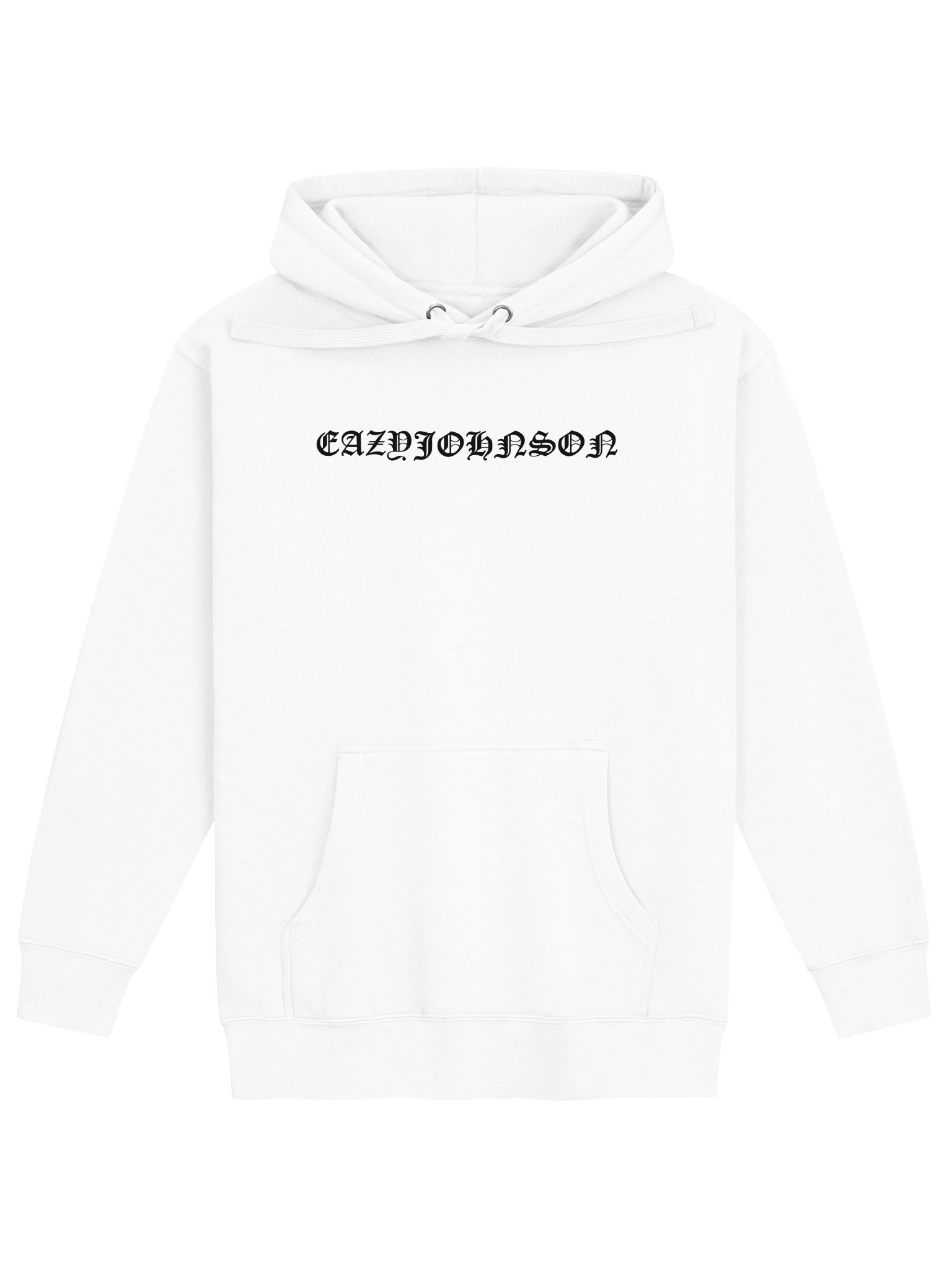 Hoodie with quote WHITE product image (1)