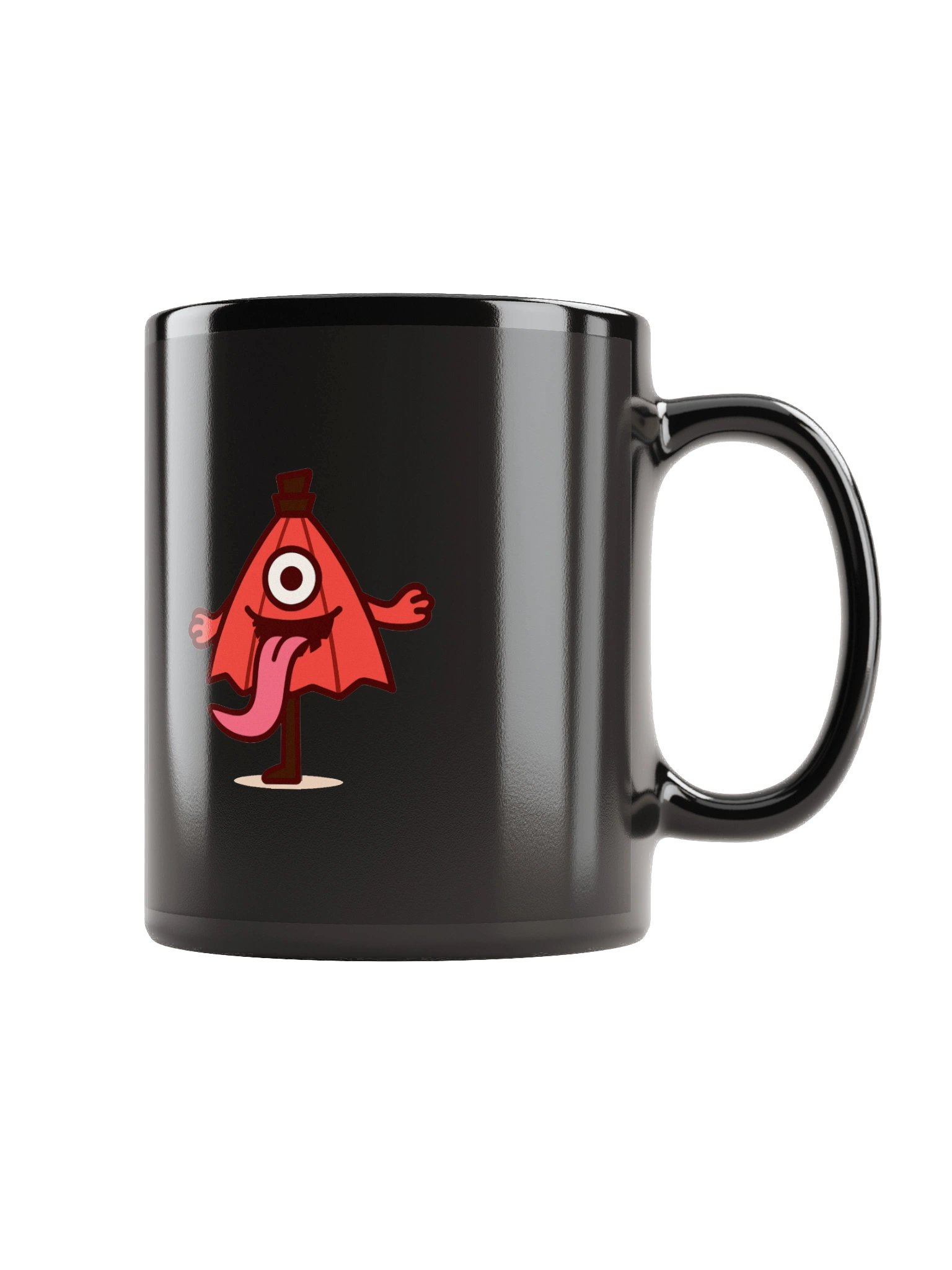 Playful Creatures Black Mug product image (2)