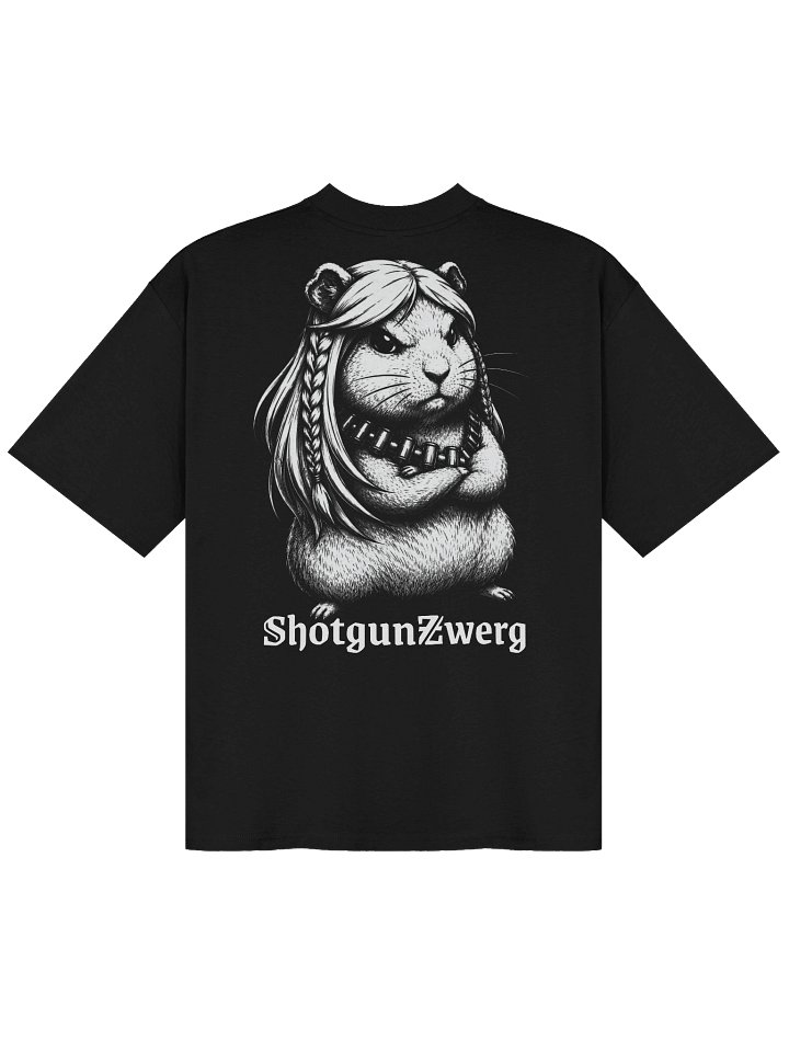 T-Shirt Oversized - Hellberg Outlaws - ShotgunZwerg Edition product image (2)