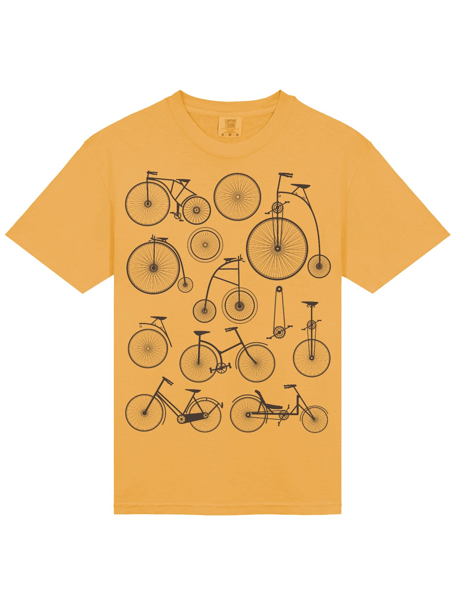 Dark Academia Vintage Bicycle Shirt – Retro Bikes Illustration Graphic Tee product image (65)