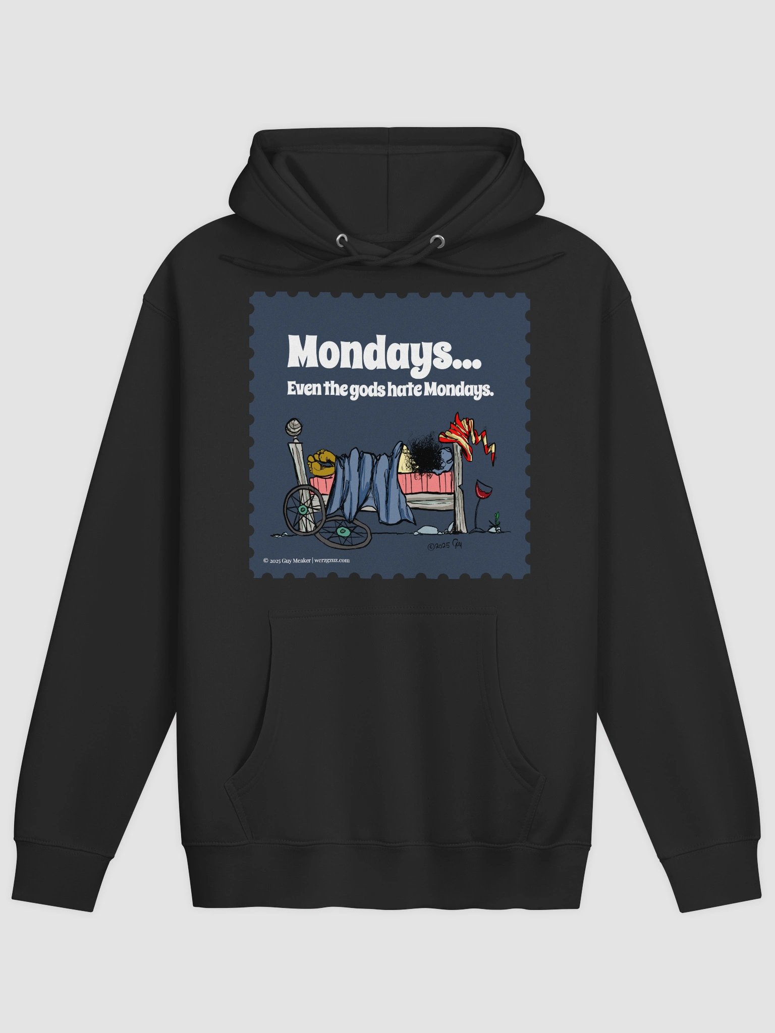 Gzuz Monday Blues Premium Hoodie product image (4)