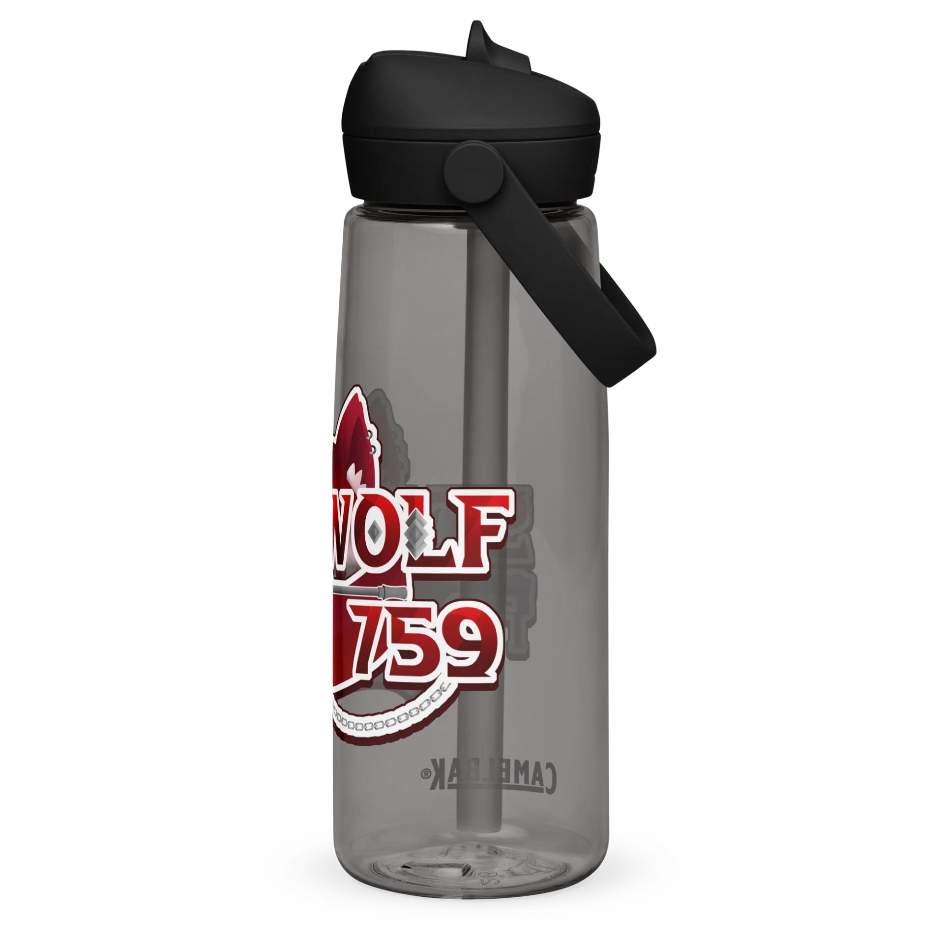 StarWolf logo water bottle product image (2)