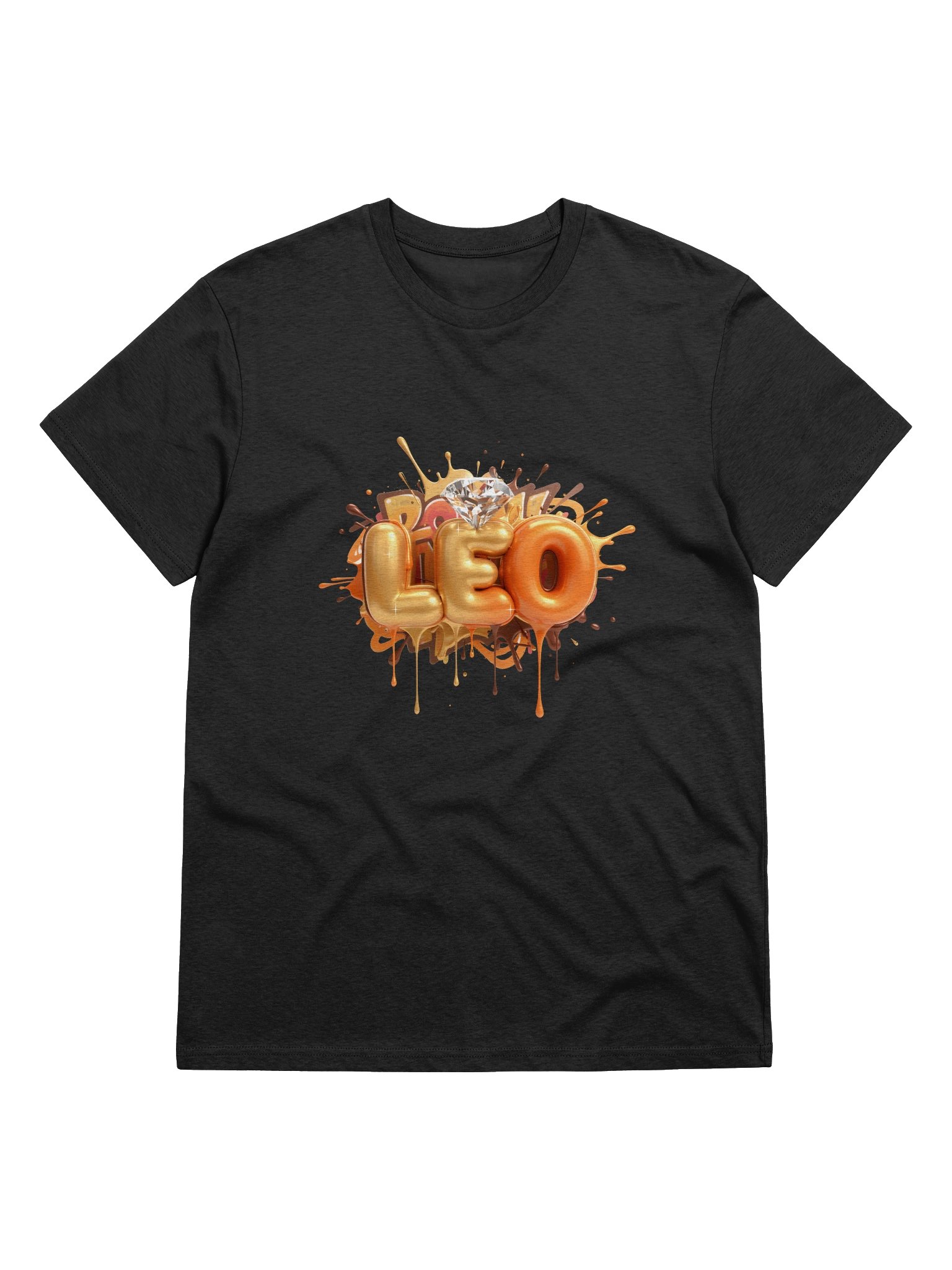 Leo Diamond Drip Graphic Tee product image (6)