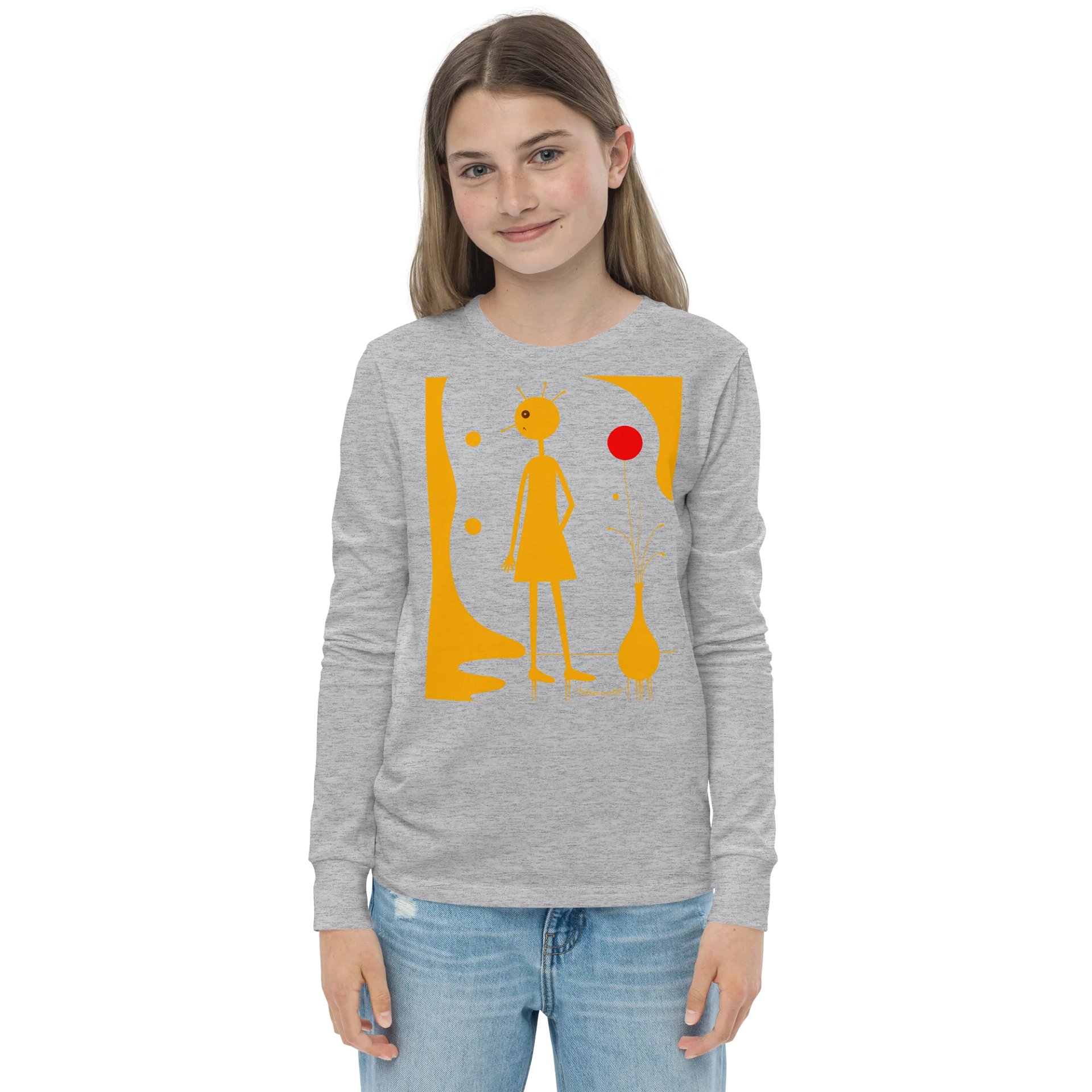 Bella+Canvas Youth Long Sleeve T-Shirt product image (1)