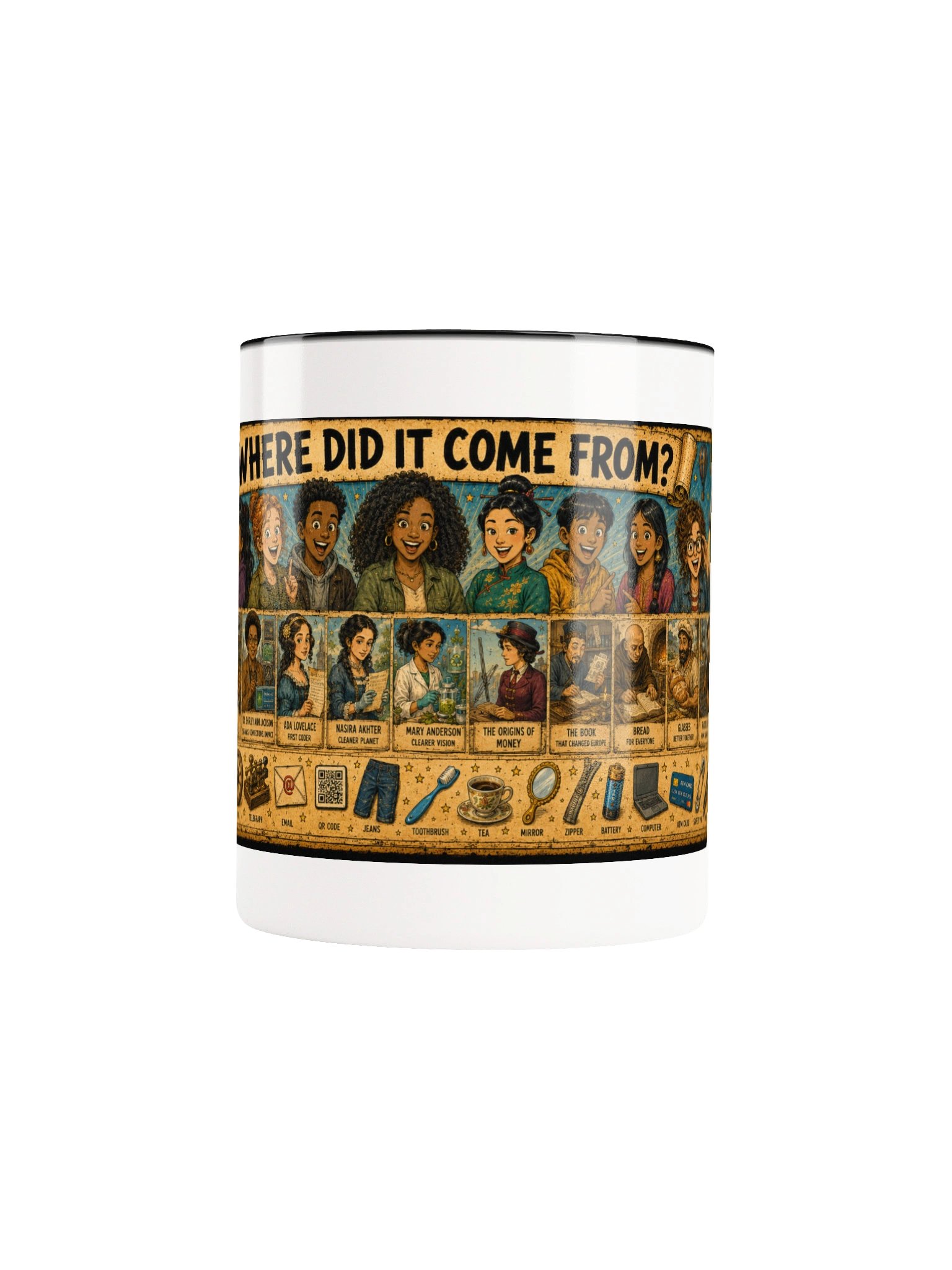 CAF Ceramic Mug with Color Inside product image (65)