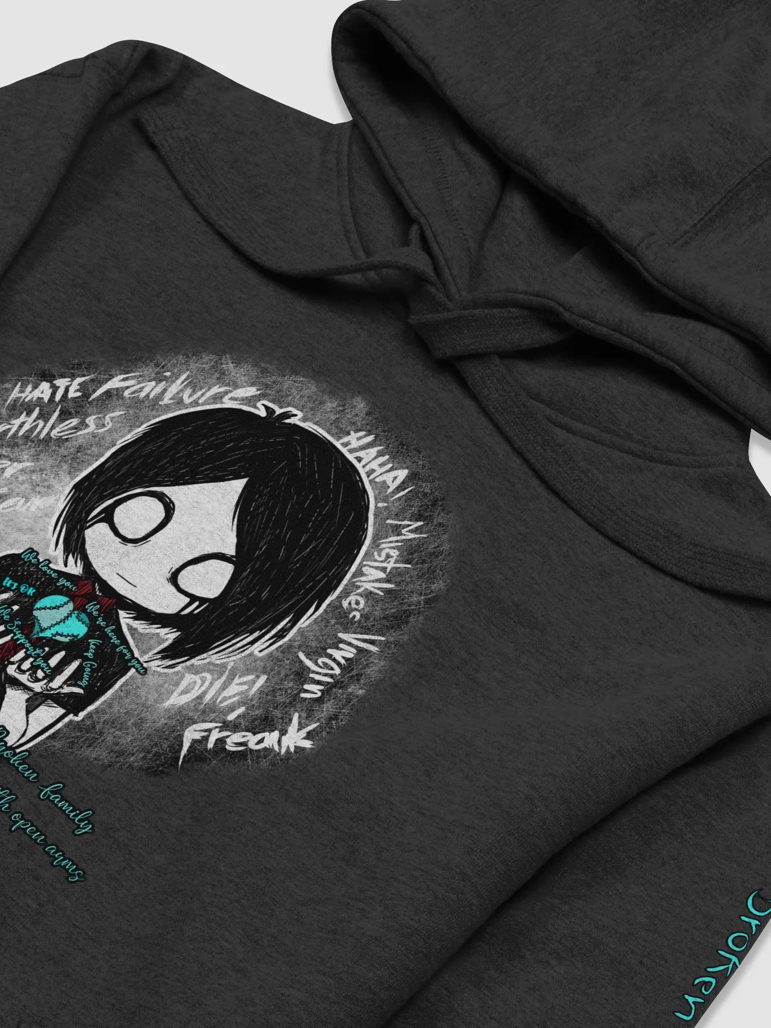 Broken Family Emo Hoodie product image (3)