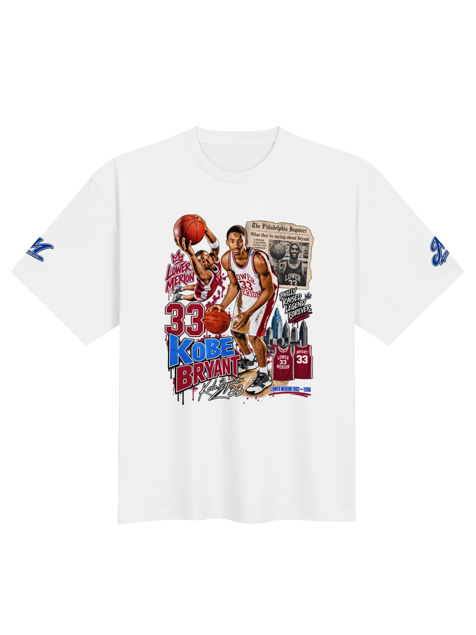 Kobe Bryant Philly Legend Collage Tee product image (1)