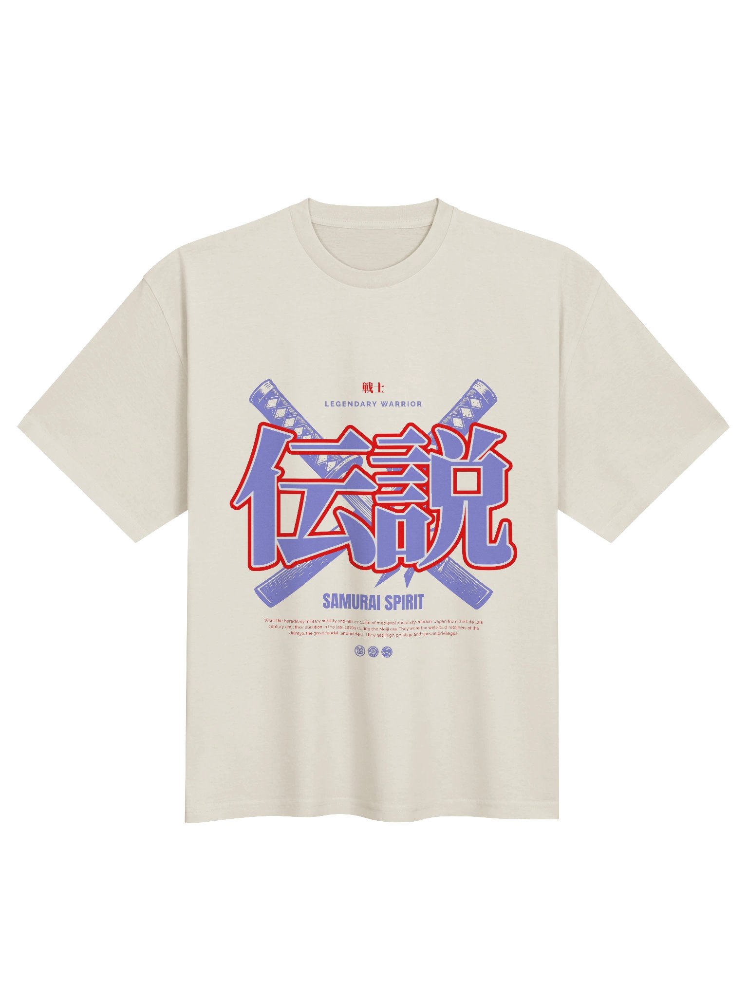 Samurai Spirit Oversized Tee product image (1)