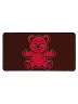 Red Bear of Sharing Desk Mat