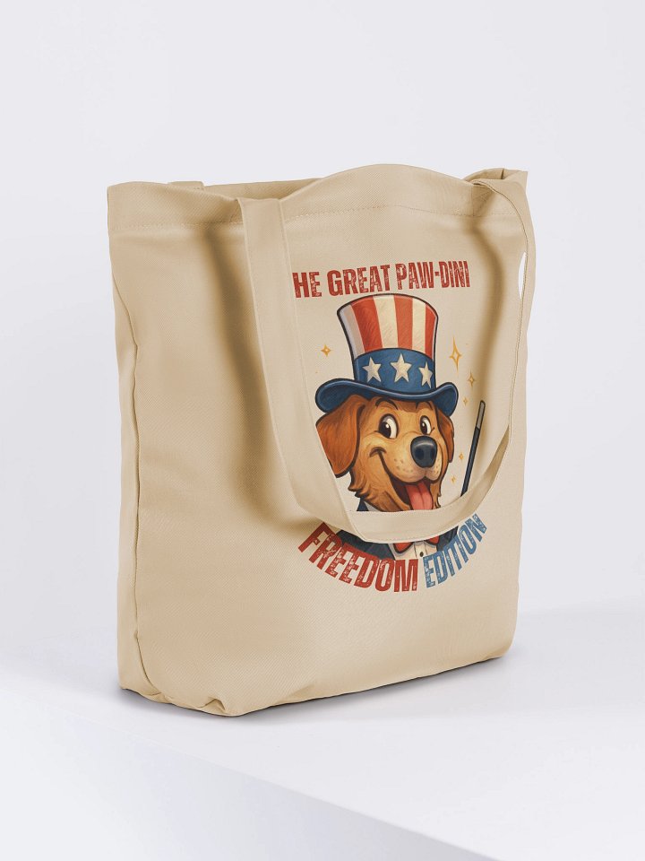 the great paw-dini: Freedom Edition tote bag product image (1)