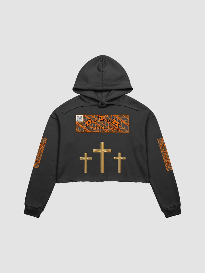 D.T.M Graphic Crop Hoodie product image (3)