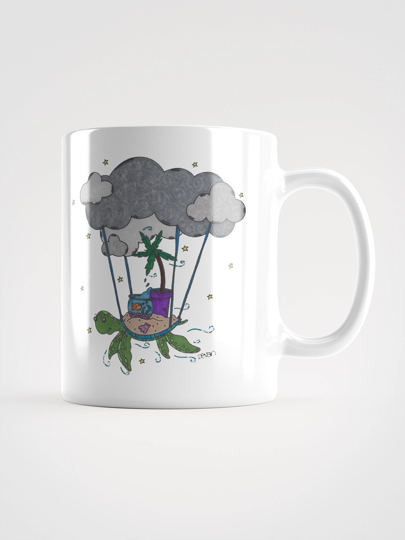 Flying Turtle Mug product image (1)