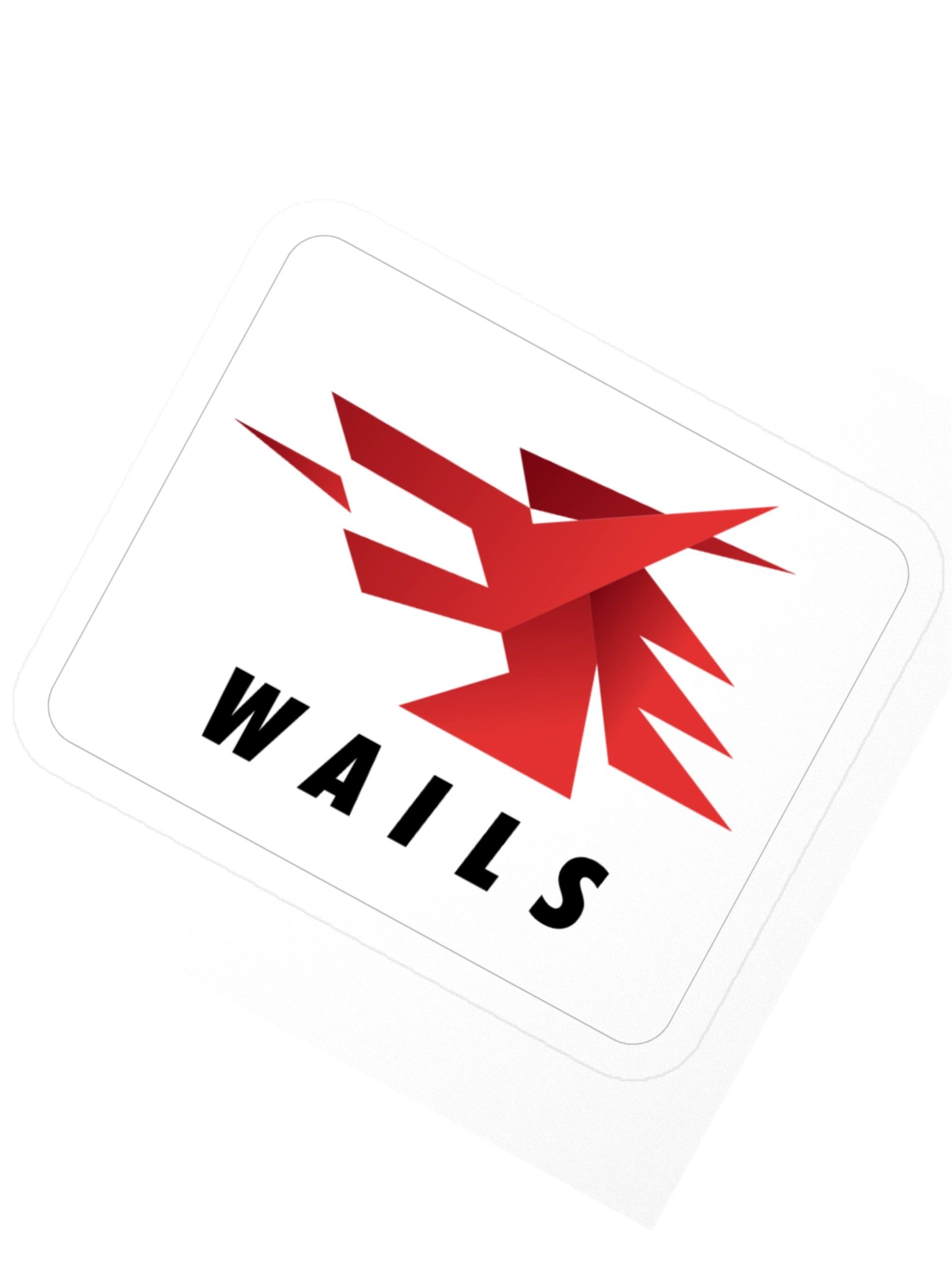 Wails Classic Logo Sticker product image (2)