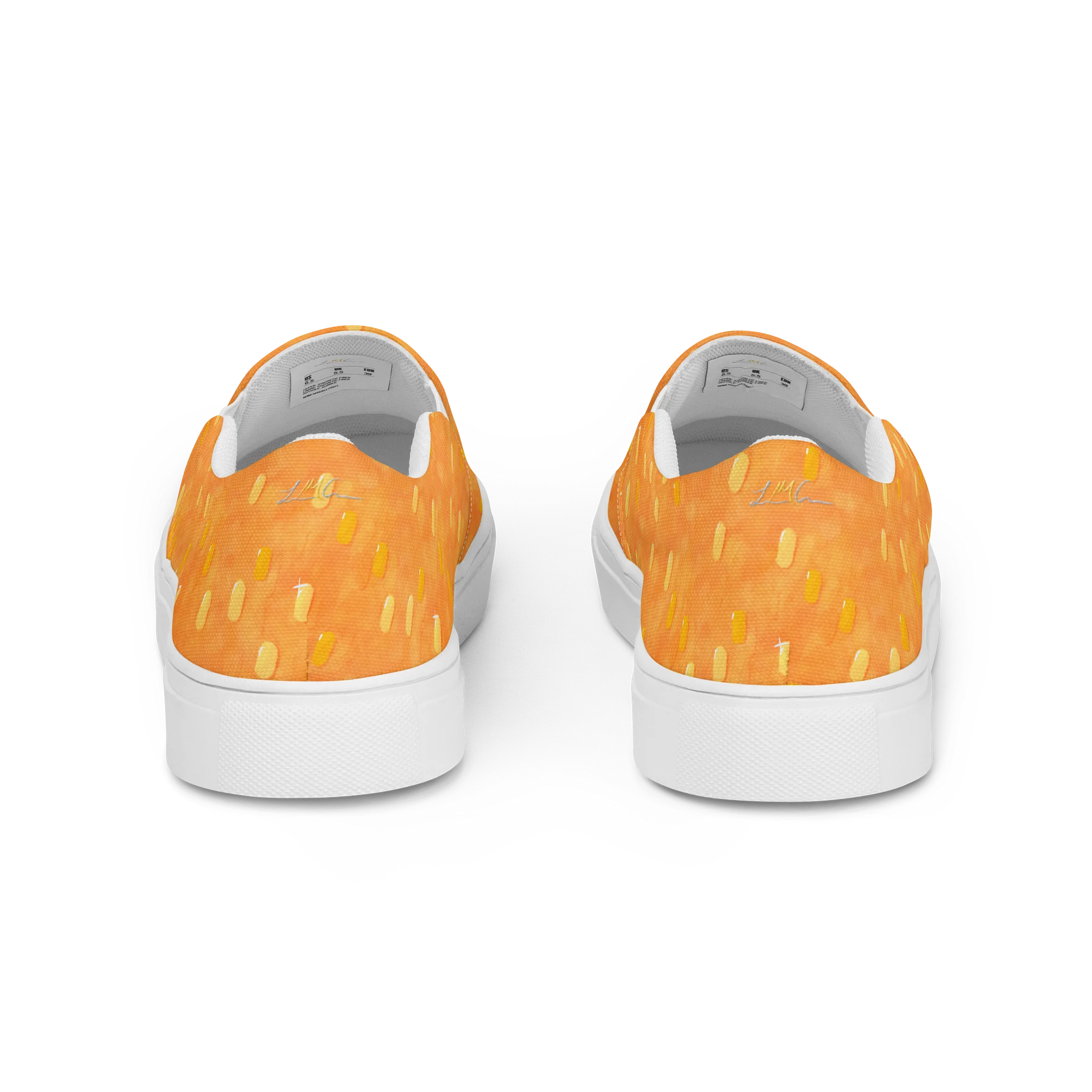 Gold Koi Mermaid Scale Slip-Ons product image (4)