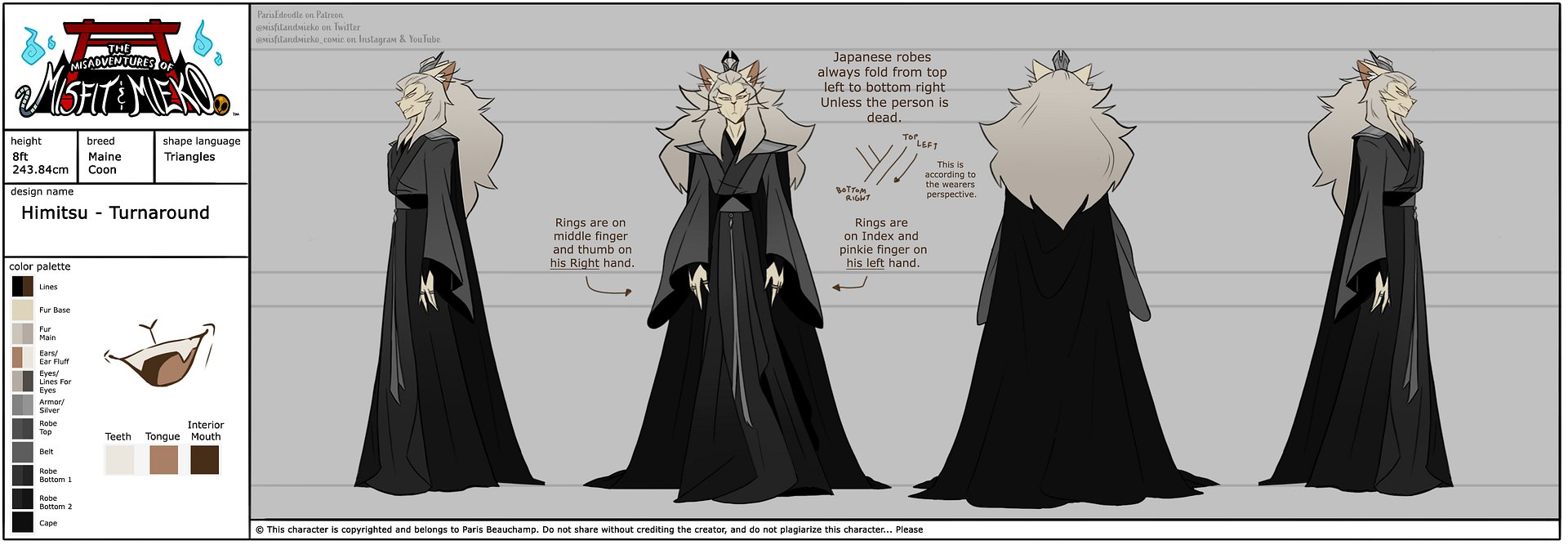 Himitsu Reference Sheet product image (1)