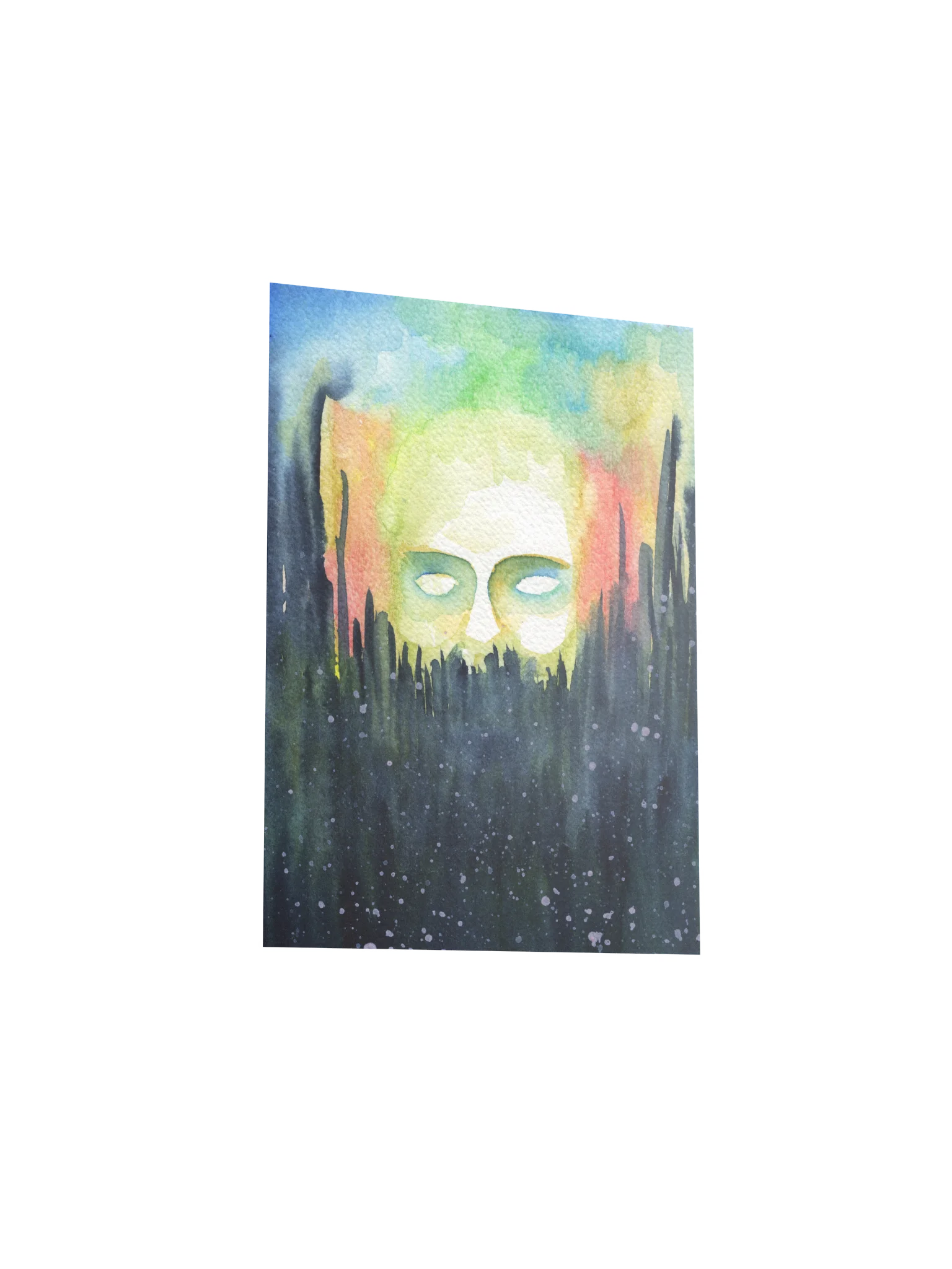 Forest Ghost - Dark Surrealism Pine Forest Wall Art product image (5)