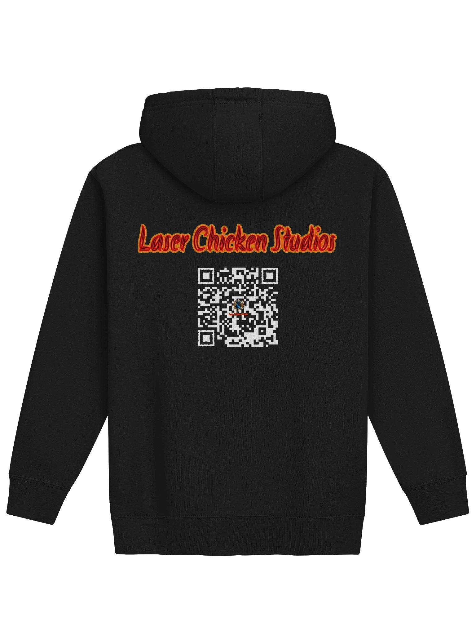 Laser Chicken Studios Neon Emblem Hoodie product image (2)