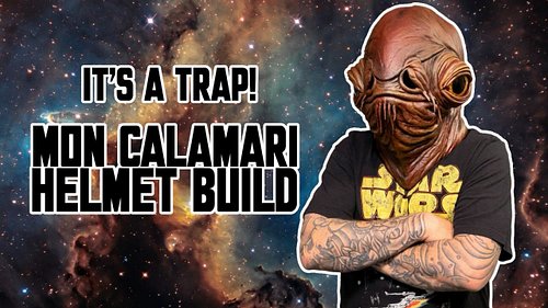 In this video I’m taking you start to finish on a DIY Mon Calamari mask. We’ll go from raw 3D print to a finished, wearable R...