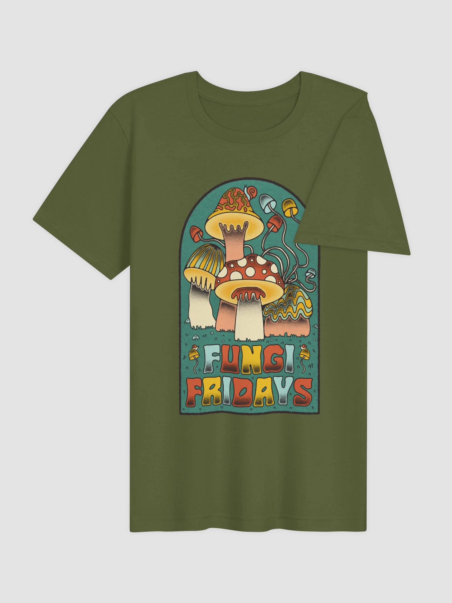 Fungi Fridays (new version) shirt product image (66)