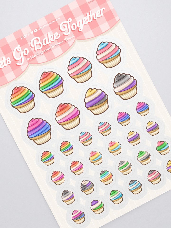 Lets Go Bake Together - Sticker Sheet product image (1)