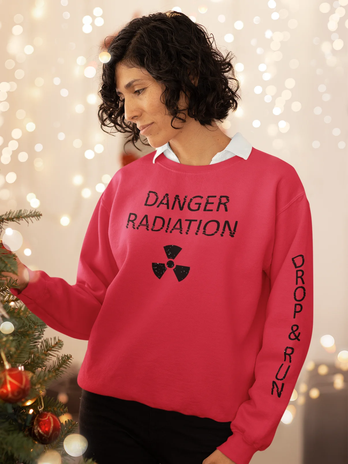 Co-60 Fan Club sleeve print sweatshirt product image (1)
