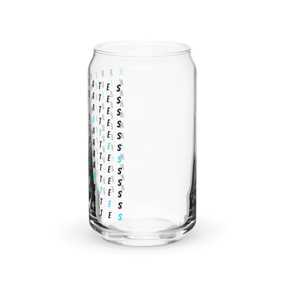 Kevin Kreates Cross-Word Glass Jar product image (9)