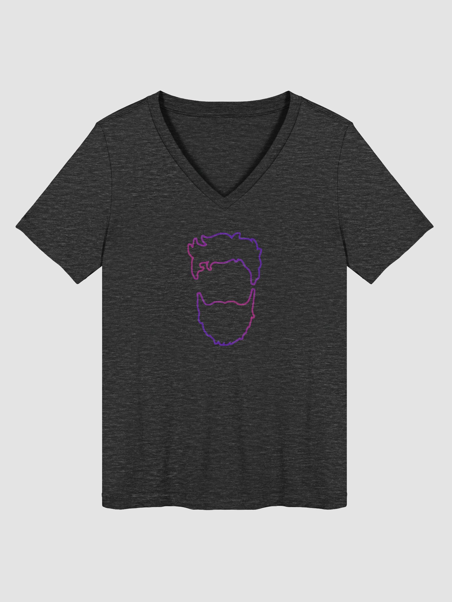 EvenSteven Womens V-Neck Relaxed T-Shirt product image (4)