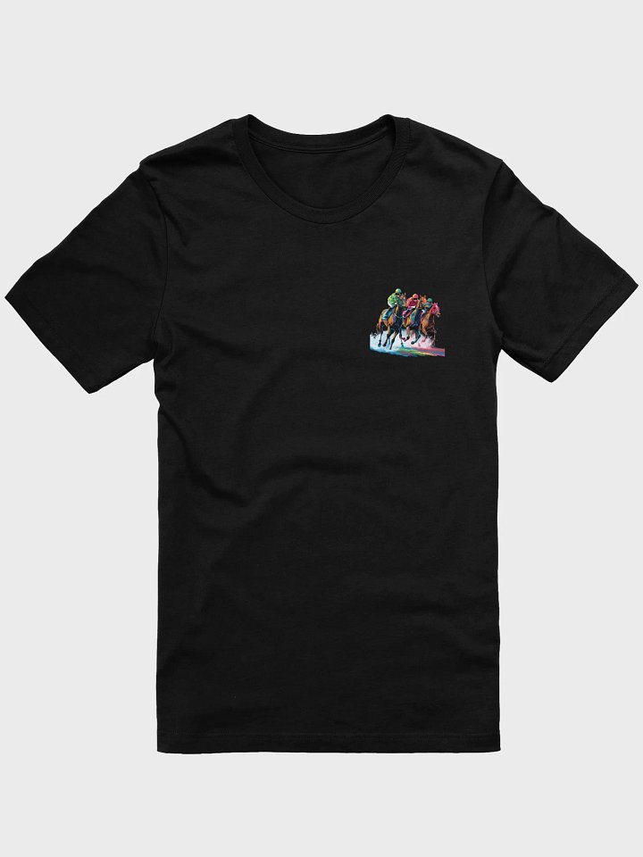 Colorful Horse Racing Derby Party T-Shirt product image (3)