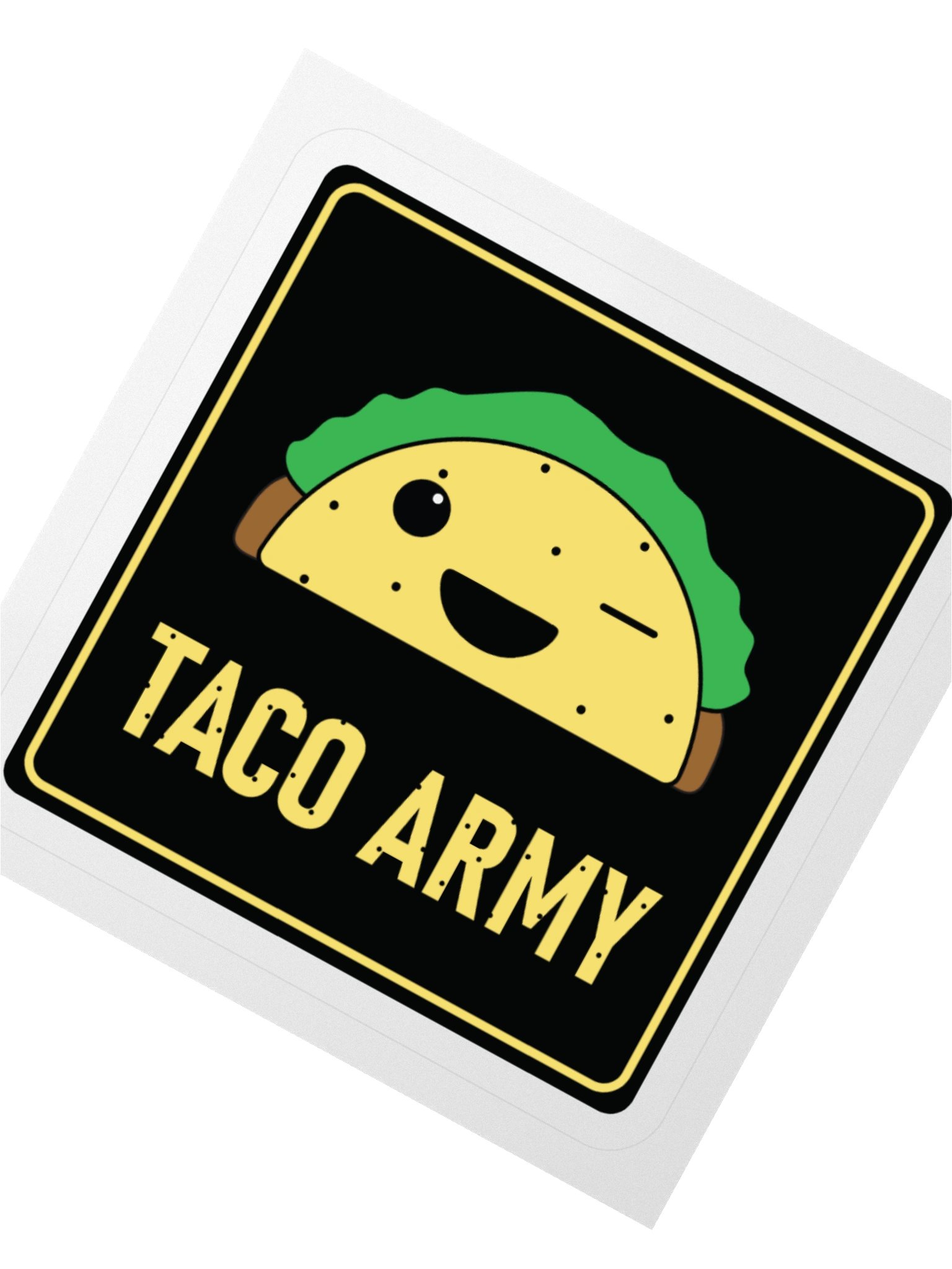TACO ARMY STICKER product image (2)