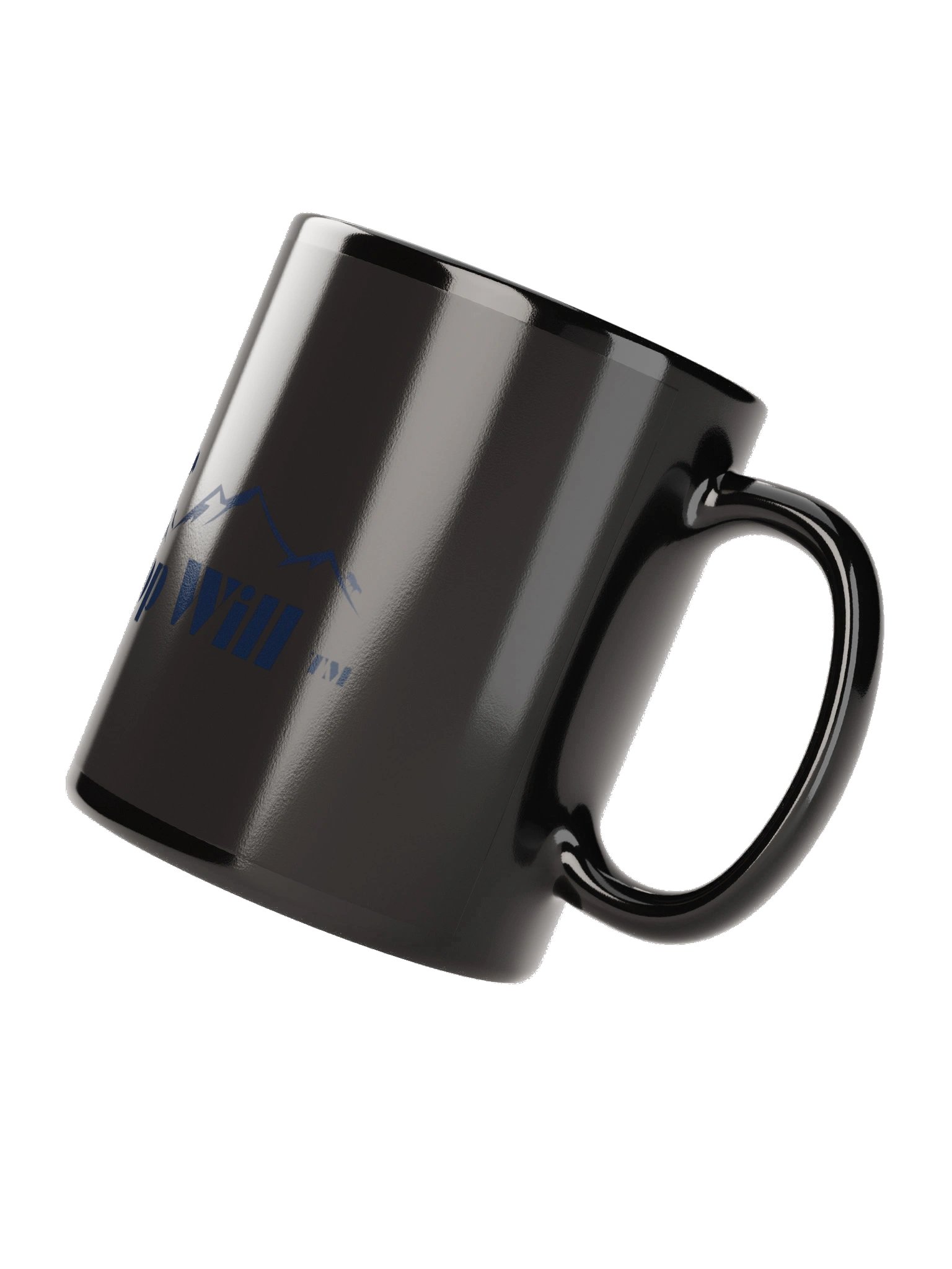 Black and Blue Top Will ™ Coffee Cup product image (4)